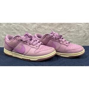 Nike Dunk Low Glow fuchsia‎ pink sneakers women’s size 7 DV7415-500